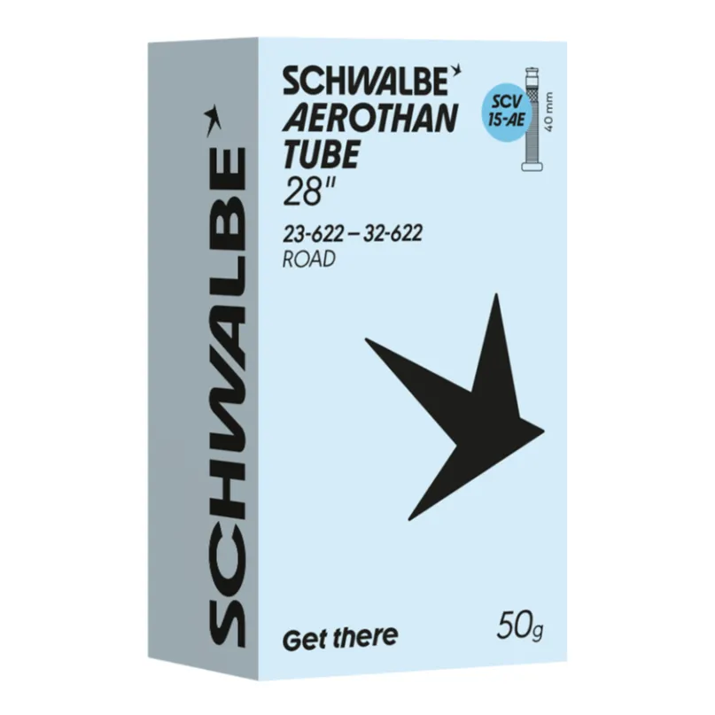 Aerothan Road SCV15-AE Fahrradschlauch Clik Valve 28"