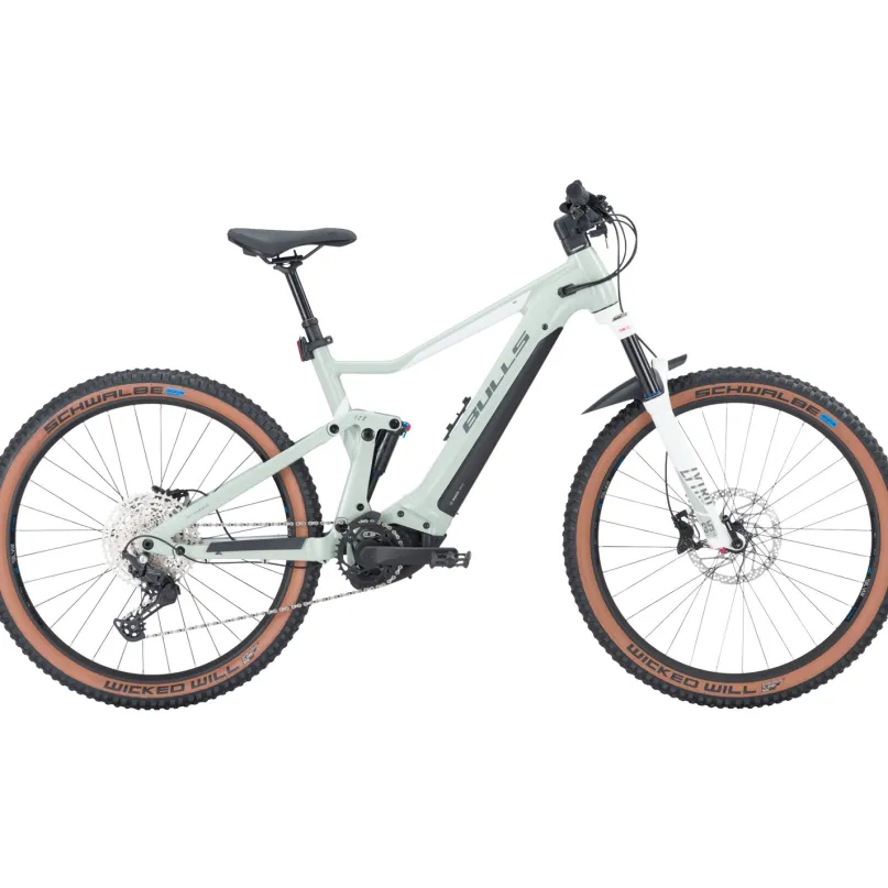 Aminga EVA 1 TR 625 Damen E-Bike Mountainbike Fully 27,5" grün