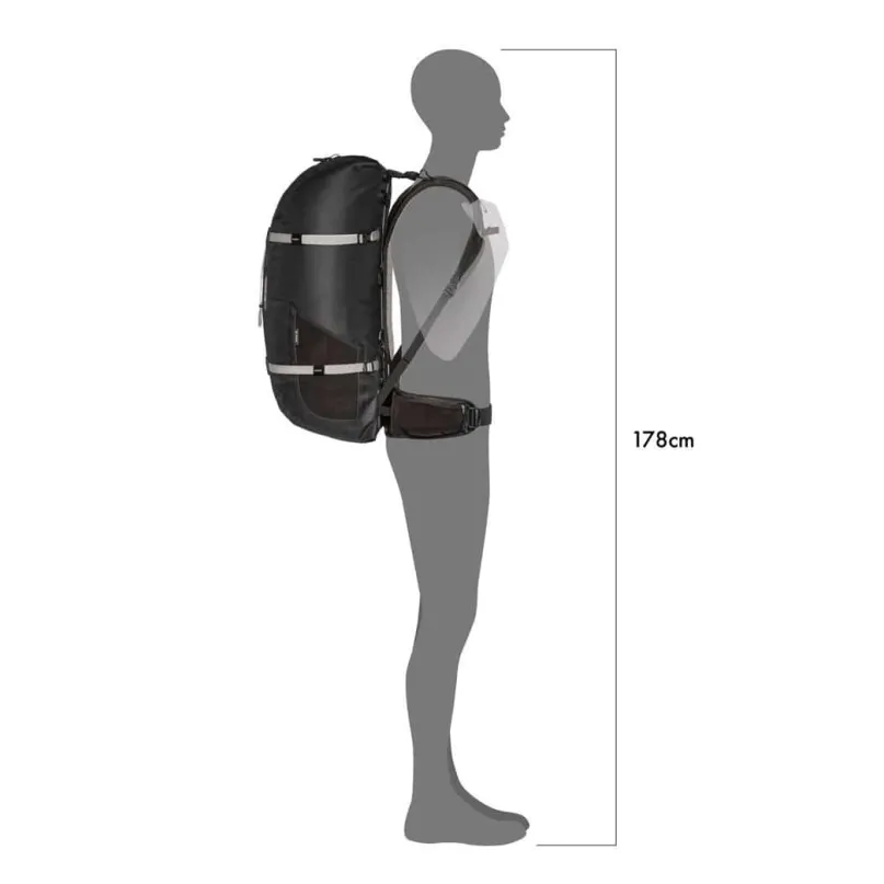 Atrack 45 l Outdoor-Rucksack schwarz