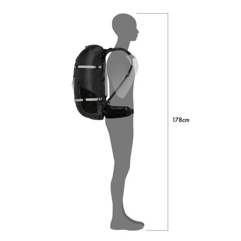 Atrack 35 l Outdoor-Rucksack schwarz
