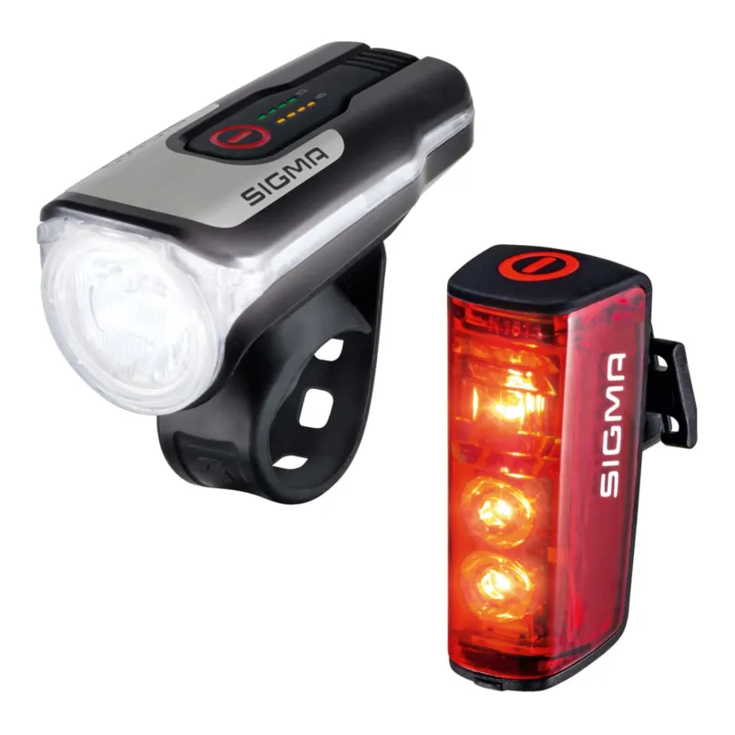 Aura 80 & Blaze USB Fahrrad Licht Set