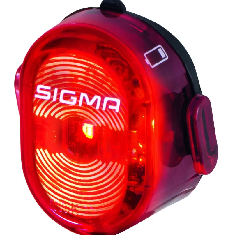 Aura 60 Fahrrad-Frontlicht + Nugget II Rücklicht Akku-Beleuchtungsset