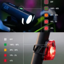 Aura 40 & Hiro 10 Ride to School Licht Set
