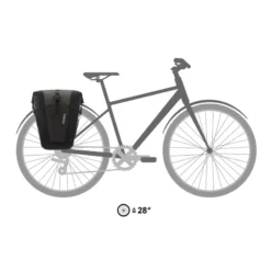 Back Roller XL Plus Fahrradtasche schwarz