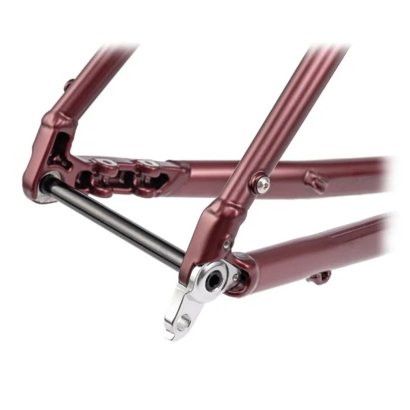 Beyond AL Frame Fork Set 28" Fahrradrahmen & Gabel rot