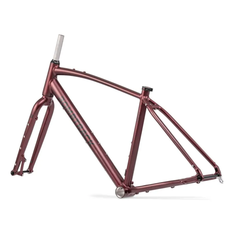 Beyond AL Frame Fork Set 28" Fahrradrahmen & Gabel rot