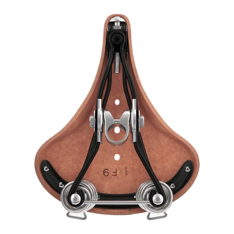 B66 Fahrrad-Sattel braun