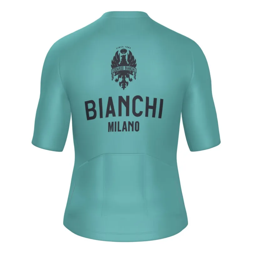 Bianchi Milano Classic Jersey Radtrikot kurzarm Herren