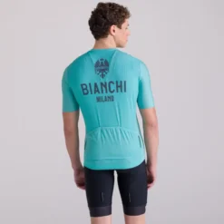 Bianchi Milano Classic Jersey Radtrikot kurzarm Herren