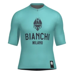 Bianchi Milano Classic Jersey Radtrikot kurzarm Herren