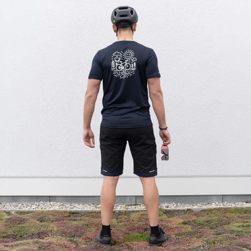Bici III Technical T Radshirt kurzarm Herren