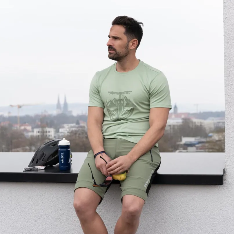 Bici III Technical T Radshirt kurzarm Herren