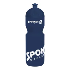 Bidon 750 ml Fahrrad Trinkflasche blau/weiß