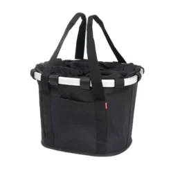 Bikebasket Fahrradkorb vorne für KLICKfix Lenkeradapter (schwarz)