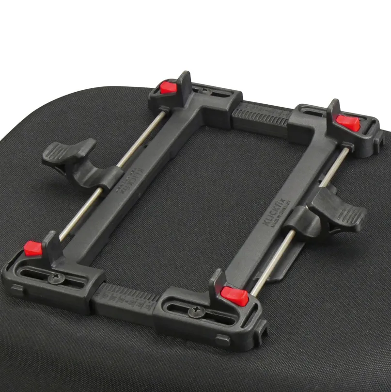 Bikebasket GT Fahrradkorb mit KLICKfix Uniklip 2 grau