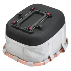 Bikebasket GT Fahrradkorb mit KLICKfix Uniklip 2 grau