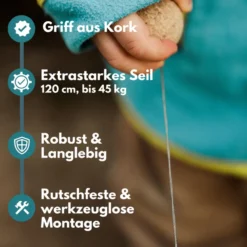 BikeZipper Abschleppseil für Kinderfahrräder & Laufräder