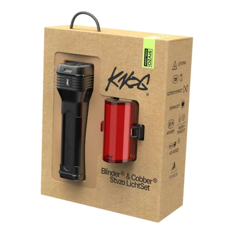 Blinder 120 + Cobber Fahrrad Licht Set