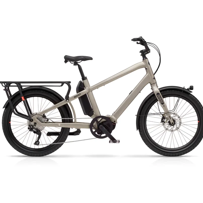 Boost-E 10D CX EVO5 E-Bike Lastenrad Herren 24" silber