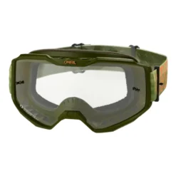 B-10 Striped Goggle oliv
