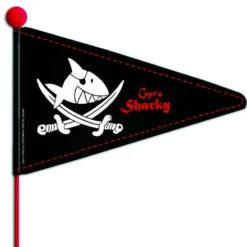Captn Sharky Fahrrad-Wimpel