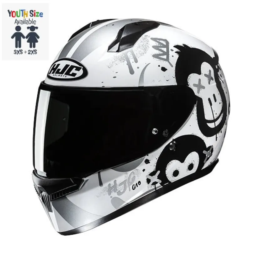 C10 Geti Motorradhelm Kinder