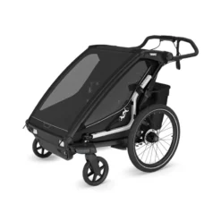 Chariot Sport 2 Double Fahrradanhänger Kinder schwarz