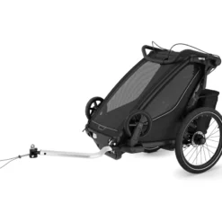 Chariot Sport 2 Single Fahrradanhänger Kinder schwarz