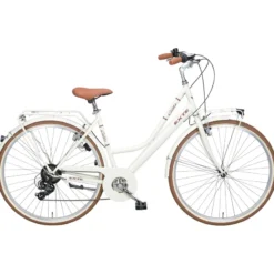 Citta City Bike Tiefeinsteiger 28" weiß