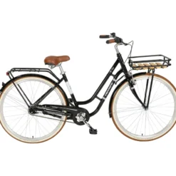 City Cargo RT 7 City Bike Tiefeinsteiger 28" schwarz