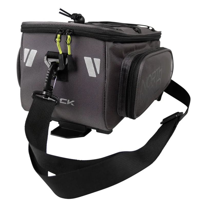 Classic Smartbag i-Rack II Gepäckträgertasche grau