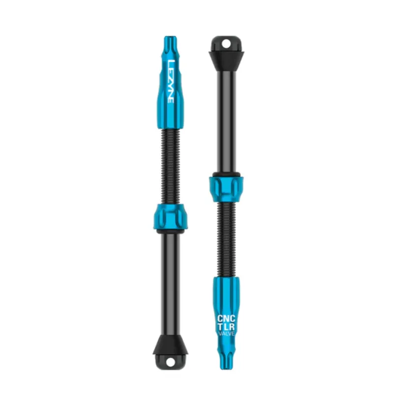 CNC TLR Pro Tubeless Ventil blau (2 Stk.)