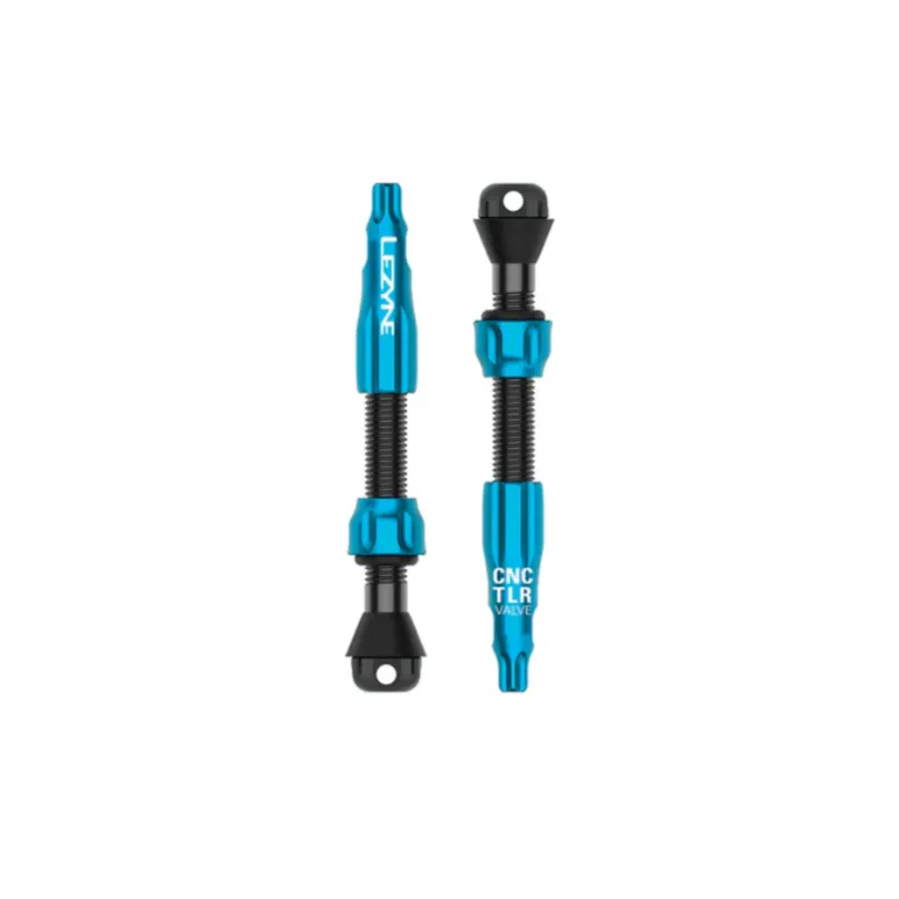 CNC TLR Pro Tubeless Ventil blau (2 Stk.)