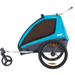 Coaster XT Fahrradanhänger Kinder 2 blau
