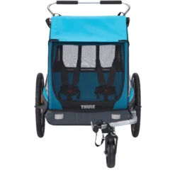 Coaster XT Fahrradanhänger Kinder 2 blau