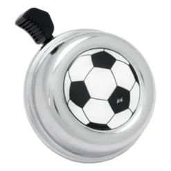 Colour Bell Fahrradklingel Soccerball Chrome