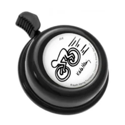 Colour Bell Keith Harring Racing Fahrradklingel schwarz