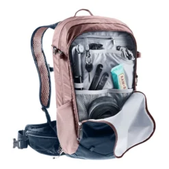 Compact 14+3 Fahrradrucksack blau/rose