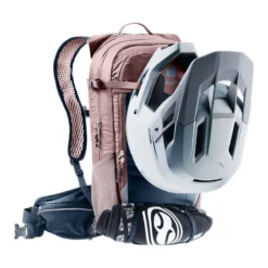 Compact 14+3 Fahrradrucksack blau/rose