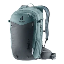 Compact 14+3 Fahrradrucksack türkis/grau