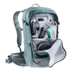 Compact 14+3 Fahrradrucksack türkis/grau