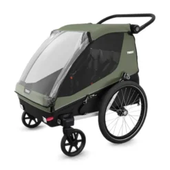 Courier Kinderanhänger grün