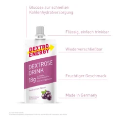Dextrose Drink Energie-Gel 3er-Set (3 x 50 ml)