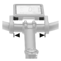 Display Spacer für Lenkeradapter (Yamaha/Giant)