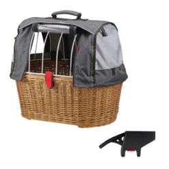 Doggy Basket Plus mit KorbKlip2 & Wetterschutz