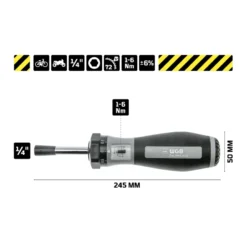 1/4" Drehmoment-Schraubendreher