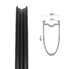 Dura Ace WH-R9270-C60-TL Laufradsatz (28"/Tubeless)