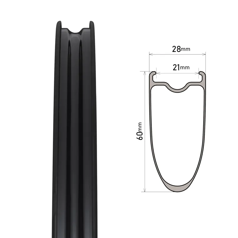 Dura Ace WH-R9270-C60-TL Laufradsatz (28"/Tubeless)