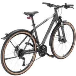 Dynamics Gravity Street Cross Crossbike Herren 28" grau