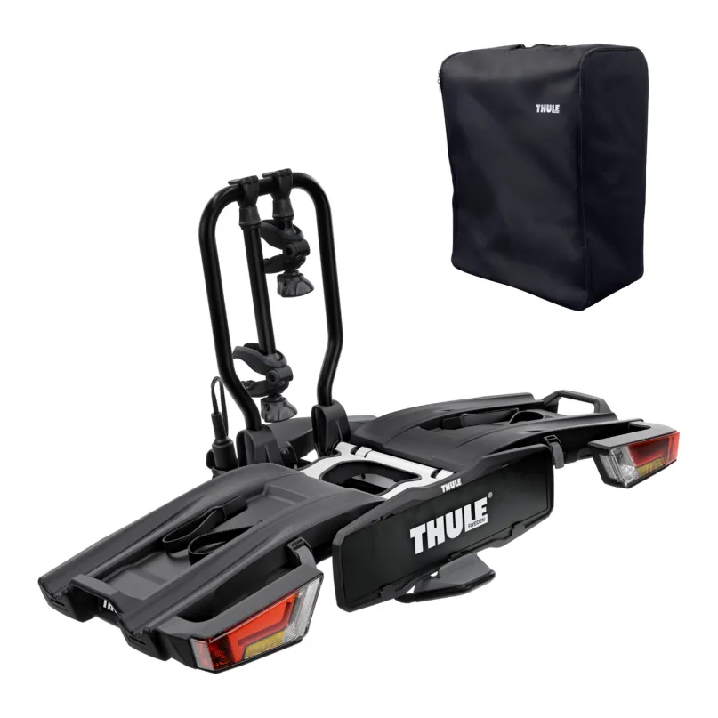 933 EasyFold XT 2 Black Edition Fahrradträger + Transporttasche